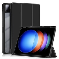 Защитный чехол книжка Acrylic TPU Case с креплением для стилуса черный для Xiaomi Pad 6s Pro 12.4