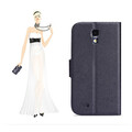 Кожаный чехол Nillkin IN Fashion Series Black для Samsung i9500 Galaxy S4(#2)