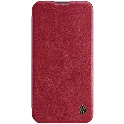 Кожаный чехол Nillkin Qin Pro Leather Case Красный для Apple iPhone 14 Pro(1)