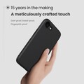 Пластиковый чехол Nillkin Super Frosted Shield Pro Черный для Apple iPhone 16e(#5)