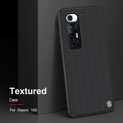 Чехол Nillkin Textured Case Черный для Xiaomi Mi10S(6)