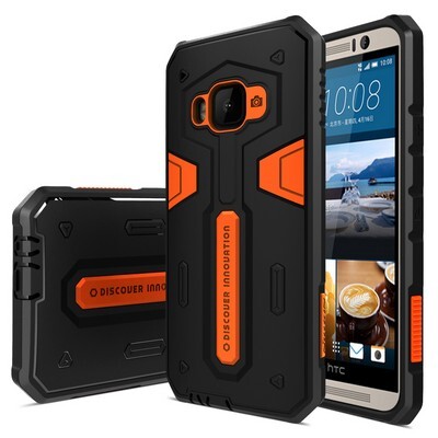 Противоударный чехол-накладка Nillkin Defender II Series Orange для HTC One M9(3)