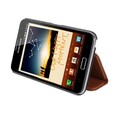 Кожаный чехол книга SGP Stehen Leather Case Vintage Brown для Samsung N7000 Galaxy Note(#1)
