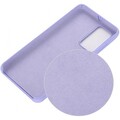 Силиконовый чехол Silicone Case сиреневый для Huawei P40(#3)