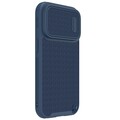Чехол пластиной Magsafe Nillkin Textured S Magnetic Case Синий для Apple iPhone 14 Pro(#3)