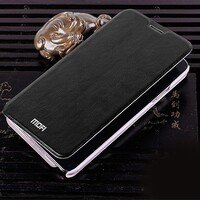 Кожаный чехол Mofi Book Case Black для Samsung N7505 Galaxy Note 3 Neo Dual