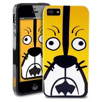 Силиконовый чехол PURO "Crazy ZOO" TIGER для Apple iPhone 5/5s/SE