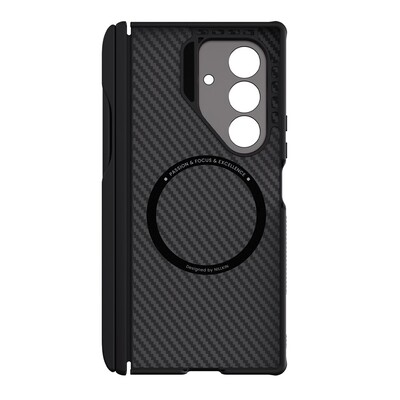 Магнитная накладка со стилусом и подставкой Nillkin CarboProp Magnetic Case with S Pen для Samsung Galaxy Z Fold 7(6)