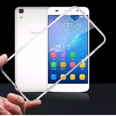 Силиконовый чехол Becolor TPU Case 0.5mm Grey для Huawei Honor 5A\ Y6 II(2)