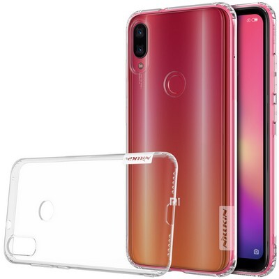 Силиконовый чехол Nillkin Nature TPU Case Прозрачный для Xiaomi Mi Play(3)