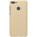 Пластиковый чехол с пленкой Nillkin Super Frosted Shield Золотой для Huawei Y9\ Enjoy 8 Play(#1)