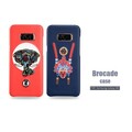 Кожаная накладка Nillkin Brocade Series Red Elephant для Samsung G955F Galaxy S8 Plus(#6)