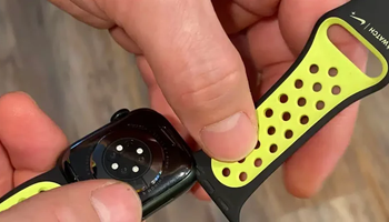 Как надеть и снять ремешок с Apple Watch?