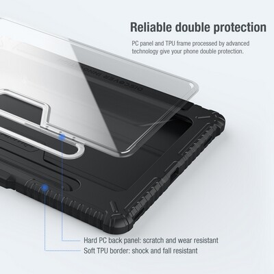 Защитный чехол Nillkin Bumper Leather Case Pro Синий для Samsung Galaxy Tab S7 FE(7)