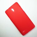 Силиконовый чехол Becolor Red Mat для Huawei Ascend G700(#1)