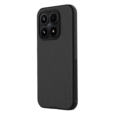 Пластиковый чехол с пластиной Magsafe Nillkin Super Frosted Shield Pro Magnetic Case черный для Xiaomi 17(2)