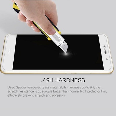 Противоударное защитное стекло AIWO Full Screen Cover 0.33 mm Black для Huawei Mate 9 Lite\GR5 2017\Honor 6X(3)