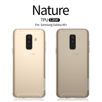 Силиконовый чехол Nillkin Nature TPU Case Прозрачный для Samsung Galaxy A6 Plus (2018)(4)