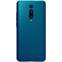 Пластиковый чехол с подставкой Nillkin Super Frosted Shield Синий для Xiaomi 9T\ K20\ K20 Pro