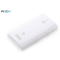 Пластиковый чехол Rock Naked Color-Full White для Sony Xperia P LT22i