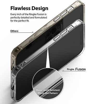 Чехол бампер Ringke Fusion Series прозрачный для Apple iPhone 12 Pro(2)