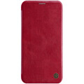 Кожаный чехол-книга Nillkin Qin Series Leather case красный для Apple iPhone 11 Pro(#2)
