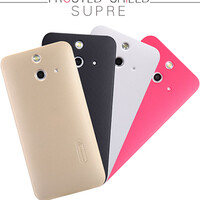 Пластиковый чехол Nillkin Super Frosted Shield Gold для HTC One E8 Ace
