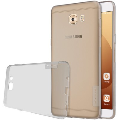 Силиконовый чехол Nillkin Nature TPU Case Grey для Samsung Galaxy C9 Pro(3)