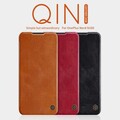 Кожаный чехол Nillkin Qin Leather Case Черный для OnePlus Nord N100(#5)