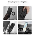 Пластиковый чехол с пластиной Magsafe Nillkin Super Frosted Shield Pro Magnetic Case Черный для Google Pixel 8a(#7)
