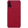Кожаный чехол Nillkin Qin Leather Case Красный для Huawei Nova 5 (Nova 5 Pro)(#2)