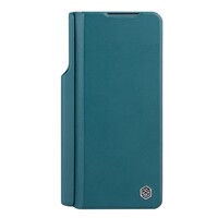 Кожаный чехол Nillkin Qin Pro Plain Leather Case Зеленый для Samsung Galaxy Z Fold 4