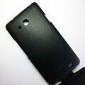 Чехол книга Armor Case Full Black для Huawei Ascend Mate(#4)
