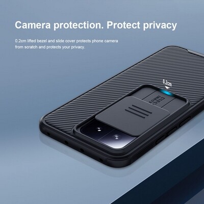 Чехол-накладка Nillkin CamShield Pro Черная для Xiaomi 13(8)