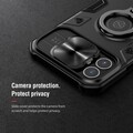Противоударная-накладка Nillkin CamShield Armor зеленая для Apple iPhone 12 mini(#6)