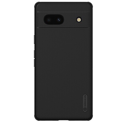 Пластиковый чехол Nillkin Super Frosted Shield Pro Черный для Google Pixel 7a(1)