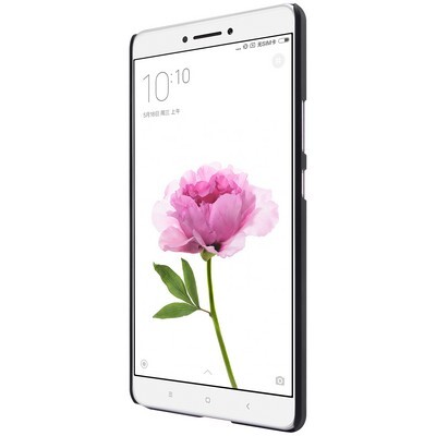 Пластиковый чехол с пленкой Nillkin Super Frosted Shield Black для Xiaomi Mi Max(2)