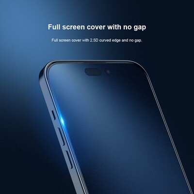 Матовое защитное стекло Nillkin FogMirror Tempered Glass  для Apple iPhone 14 Pro Max(5)