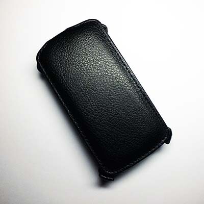 Кожаный чехол Armor Case Black для Philips Xenium W626(4)