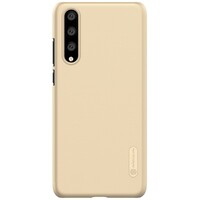 Пластиковый чехол с пленкой Nillkin Super Frosted Shield Золотой для Huawei P20 Pro