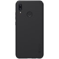 Пластиковый чехол с подставкой Nillkin Super Frosted Shield Черный для Huawei P Smart 2019\ Honor 10 Lite(#1)