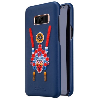Кожаная накладка Nillkin Brocade Series Blue Monkey King для Samsung G950F Galaxy S8(4)