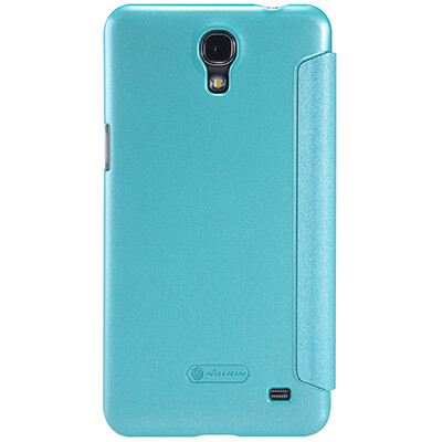Полиуретановый чехол Nillkin Sparkle Leather Case Blue  для Samsung G750F Galaxy Mega 2(4)