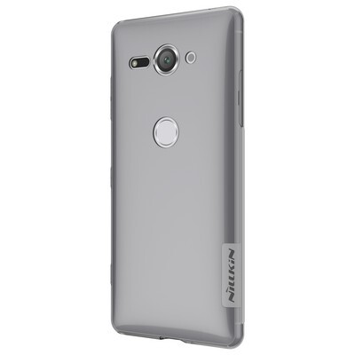 Силиконовый чехол Nillkin Nature TPU Case Серый для Sony Xperia XZ2 Compact(3)