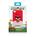 Пластиковый чехол Gear4 Angry Birds Red для Apple iPhone 4/4S(#4)