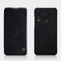 Кожаный чехол Nillkin Qin Leather Case Черный для Huawei P Smart Plus 2019(#4)