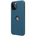 Пластиковый чехол с подставкой Nillkin Super Frosted Shield Pro Синий для Apple iPhone 12 Pro(#3)