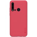 Пластиковый чехол с подставкой Nillkin Super Frosted Shield Красный для Huawei P20 Lite 2019 (Nova 5i)(#1)