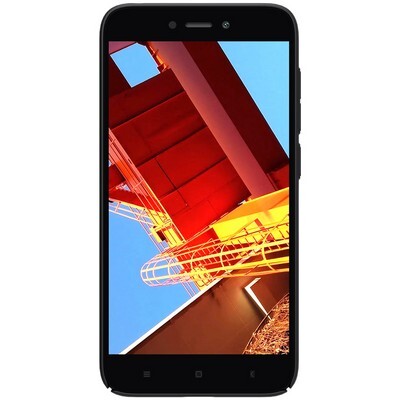 Пластиковый чехол с подставкой Nillkin Super Frosted Shield Черный для Xiaomi Redmi Go(2)