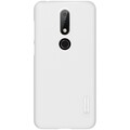 Пластиковый чехол с пленкой Nillkin Super Frosted Shield Белый для Nokia 6.1 Plus\ X6(#1)